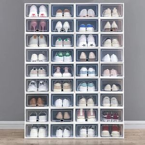 1P Schoen Opbergdozen Lade Type Vooropening Schoenenrek Organizer Schoenen Container Dames Sneakers 240130