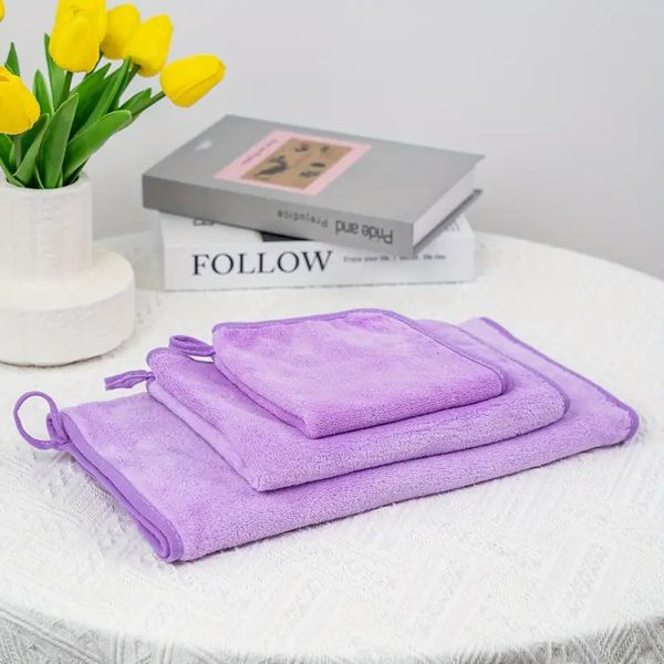 1 paquet de couvertures de couleur unie douces à séchage rapide pour cochons d'Inde avec respect de la peau pour Hamster lapin tapis écureuil serviette de bain petits fournitures pour animaux de compagnie