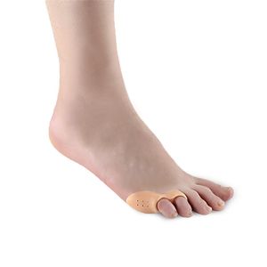 Siliconen Gel Pinky Toe Separator Spacer Kleine Teen Corrector Protector Rechtzetten Verminderen Pijnbestrijding voor Eelt Likdoorns en Blaren