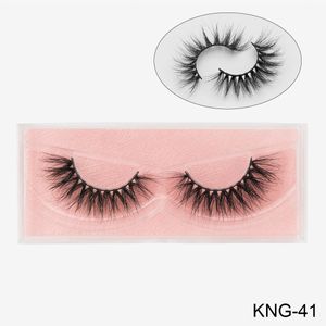 1Pair 3D Mink Eyelashes Long Lasting Mink lashes Natural Dramatic Volume Eyelashes Extension False Eyelashes For Makeup