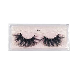 1 Pair 3D Soft Reusable Algodón Black Band Black Etlaca 16 Modelos 16 Modelos 100% REALES Mink Natural espesas Feed Sweshes Pure Handmade Extensión de maquillaje