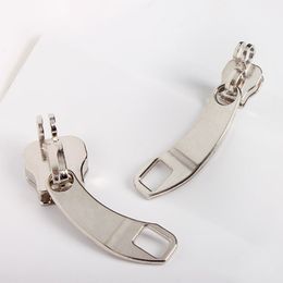 1pair 5 # 8 # 10 # Zipper Pull Metal Zipper Slider Cliser Zipper Head Doy Clothes Sac Accessoires