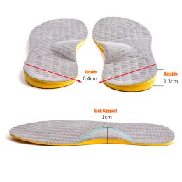 1Pair Arch Support Insole for Flat Feet O/X-Leg Orthopedic Insoles Plantar Fasciitis Shoe Pads Adults Kids Foot Care Shoe Sole