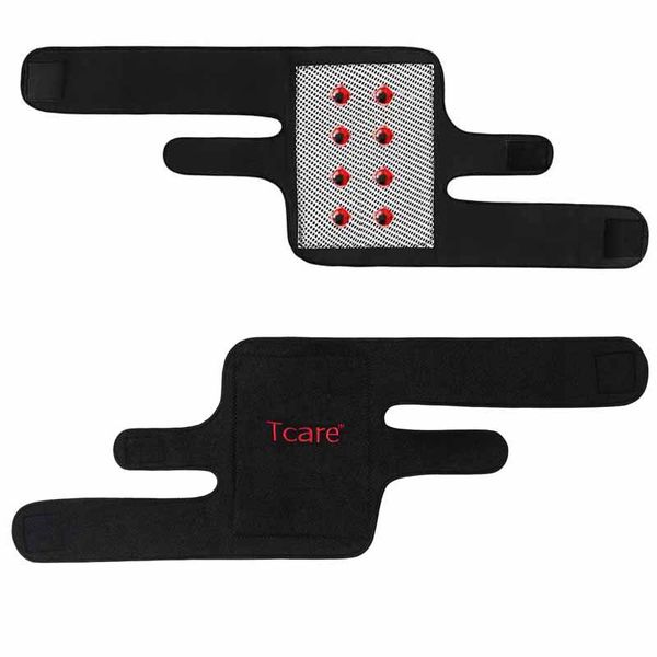 1pair byepain tourmaline auto chauffage knepads magnétique thérapie support arthrite soulagement de la douleur au genou masseur de santé