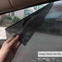 1pair auto raamfilm parasole automatische zonbescherming zonneschade zijraam getinte glas glazen tede zool auto finestrino venster tinting293L