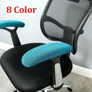Tampons d'accoudoir de chaise 1pair pour chaises à domicile ou de bureau pour le coude Glants à accoudoir en polyester
