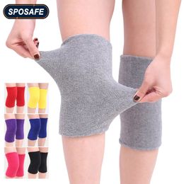 1 par de toalha elástica mangas de joelho capa de proteção de dança leggings para idosos suporte esportes inverno quente dor nas articulações alívio da artrite 231220