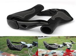 1 Pair ergonómico empuñadura de bicicleta empuñaduras para bicicleta con ciclismo de goma de goma de la barra