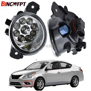 1pair Mistlamp Montage Hoge Helderheid H11 Halogeen Gloeilamp LED Mistlampen voor Nissan Sunny 2003-2015