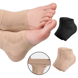 1pair gelhiel sokken voeten zorg sokken sokken bevochtigen spa -gel sokken voeten gereedschap gebarsten voet