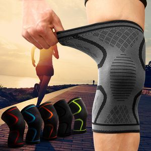 1Pair Knee Pads Elastic Nylon Breathable Sports Fitness Kneepad Gear Patella Brace Running Basketball Volleyball Support Protector Knee Pads