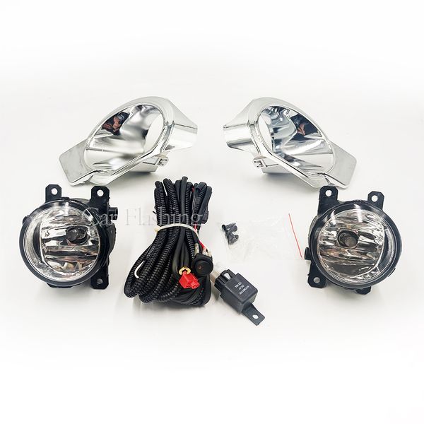 1pair LED niebla luz halógena antiniebla lámpara bombilla luz de luz H11 12V con kit de cableado para Ford Ranger 2012 2013 2014