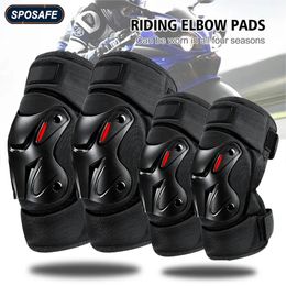 1 paar Motorcycle Knie Elleboogbeschermers Antidrop en Ademend Racing OffRoad voor Outdoor Sport Winddicht Bescherming 240130