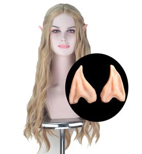 1pair mystérieux angel elfe oreilles accessoires de cosplay de fée Halloween Party de Noël mignon petit lutin fée mascarade false ear6300091