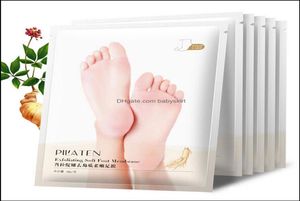 1 paire Pilaten exfoliant traitement pied masque chaussettes pour pédicure bébé Peel pieds masques soins de la peau cosmétiques Peeling8190432