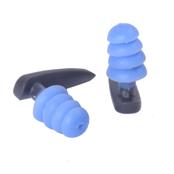 1pair Silicone Nimage Over Prings imperméable Annulation du bruit Réutilisable Plugs d'oreille