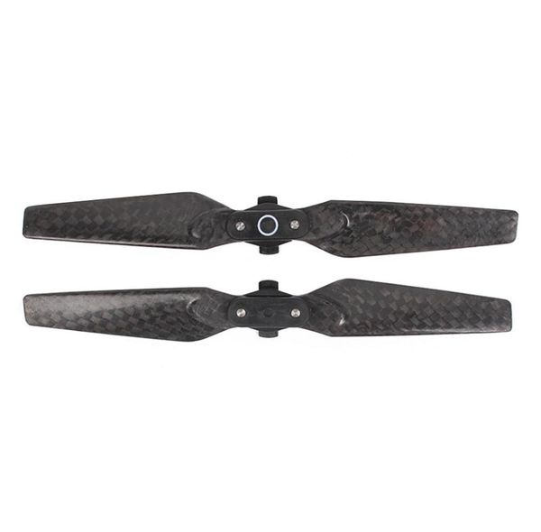 1 par de hélices plegables de liberación rápida Sunnylife 4730F de fibra de carbono para DJI Spark6437589