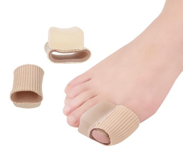 1 Pair Toes Separator Hallux Corrector Corrector de huesos Ajuste de pulgar Director Punta de bunión Protector Massage Foot Care Tool3227005