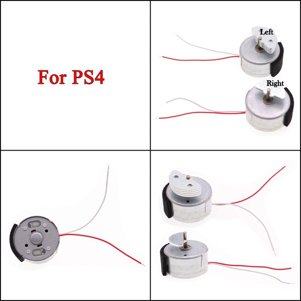 1pair Vibrator Motors Rumble Motor Universal gauche Motor droit pour le contrôleur Xbox One / 360 pour les pièces de réparation PS4 PS3 PS2