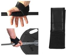 1pair gewichtheffen handpolspolstaaf ondersteuning band brace ondersteuning gym riemen gewichtheffen wrap riem body building grip handschoen 1750392