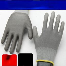 1Pairs of Protective Work Gloves Wear-resistente niet-slip antistatisch tuinieren en houtbewerkingsmachines veiligheidshandschoenen