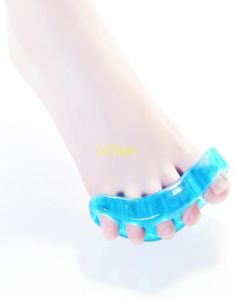 1 PARELlot sain soulagement de la douleur au pied Hallux Valgus 5 trous Silicone gel oignon correcteurs protecteurs correcteurs toe litrener8004986