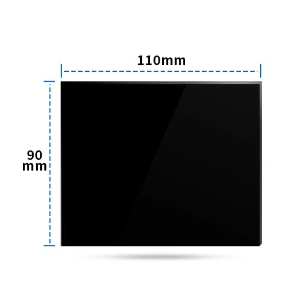 1PC 110x90 mm Soudage Black Verre Filtre Filtre Lens Arc Mig Masques Din9 / 10/11/12/13 Accessoires de masque