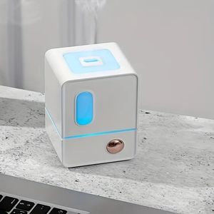 Humidificateur 1pc, adapté pour chambre à coucher, salon, machine d'aromathérapie USB, atomisation ultrasonique, usage domestique, veilleuse d'hôtel, extenseur de parfum intelligent