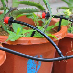 1 pc 196.85inch- 2196.85inchadjustable irrigatiekit Automatische druppelirrigatiekit DIY Automatische waterpakket Gardening Tool.