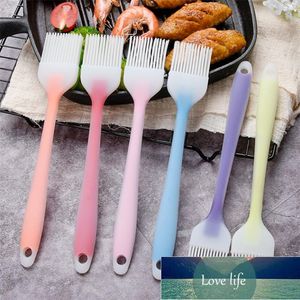 1pc 20.5*3CM brosse à badigeonner en Silicone de qualité alimentaire brosse de cuisson résistante à la chaleur brosse à griller huile cuisson BBQ outils accessoires