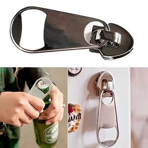 1 pk 2022 Nieuwe magnetische ritsjipperfles kan openers koelkast sticker Creative Buckle Wine Accessories voor bier RRE14312