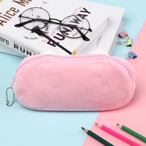 1pc 20cm kawaii licorn peluche crayon crayon crayon clés de la chaîne de clés pendante sac à main portefeuille pochette scolaire cadeau