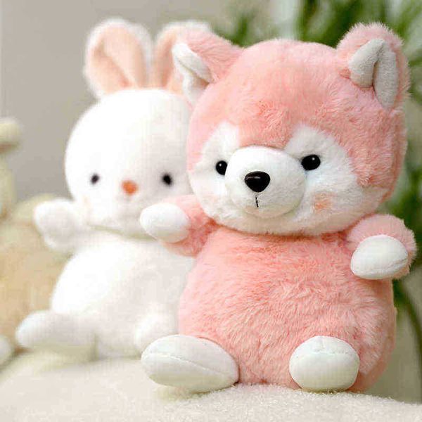 1 Pc 23 Cm Super Mignon Animaux En Peluche Lapin Renard Kawaii Mini Animaux En Peluche Lapin Jouet Super Doux En Peluche Bébé Apaisant Somnolent Jouet J220729