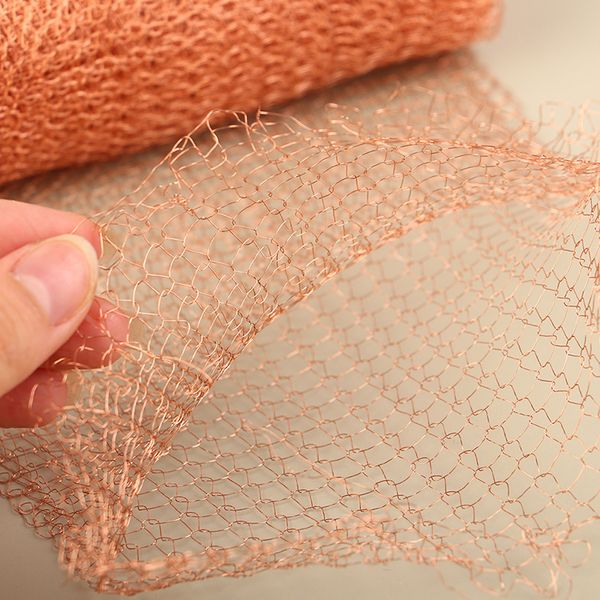 1pc 3/4m Signal Blindage Net Anti-Ownar Copper Fil Net Pest Rodent Net Filtre Mesh Decor Ord Wethay