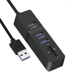 1 pc 3 Port USB HUB Adaptateur Pour Bureau Haute Vitesse Multi Splitter Expander Câble PC Ordinateur Portable