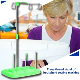 1 pc 3 spool naaien draadhouder stand borduurwerk quilten organizer rek naaimachine voor thuisvlechtensteek accessoires