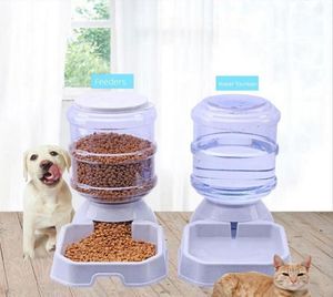 1 pc 38l Automatische huisdiervoeder Dog Cat Drinkbush Bowl grote capaciteit water Voedselhouder Pet Set Set Y2009172939781