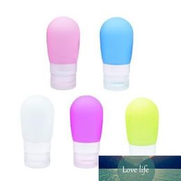 1pc 38 ml 60 ml 80 ml Draagbare Siliconen Hervulbare Fles Lege Reisverpakking Pers voor Lotion Shampoo Cosmetische Squeeze Containers