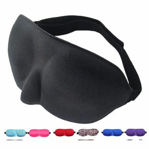 1 st 3D Slaapmasker Natuurlijke Slee Oogmasker Eyeshade Cover Schaduw Ooglapje Vrouwen en Mannen Zachte Draagbare Blinddoek Reizen Ooglap d9kd #