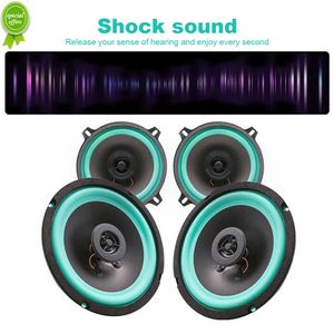 1pc 4/ 5 /6.5 pouces 100W universel voiture gamme complète fréquence haut-parleur HiFi Coaxial haut-parleur porte de véhicule Auto Audio musique Stere