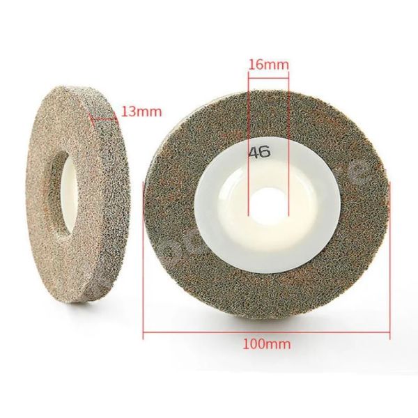 1PC 4 pouces 100 mm Sponge Fibre Diamond Polissing Pad pour polissage humide à l'aide de padis en pierre Roue de roue en marbre Granite Nettoyage
