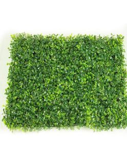 1 pc 4060 cm herbes artificielles plantes mur fausse pelouse Faux Milan feuille herbe feuillage artificiel pour la maison jardin décor verdure 5722792
