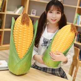 1PC 45/55 cm Simulation 3D Corn Toys Toys Creative Lifeke Plants Pillow Pillow Kids Dol Dold Birthday Gift pour filles 240426