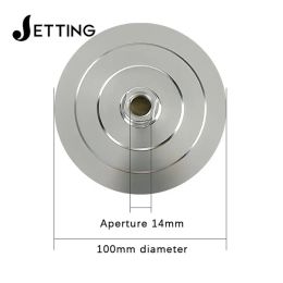 1PC 4INCH Backer Pad pour diamant Paging Pad Base Aluminium Base Backing Portez M14 Ecoflow Festool Tools ACCESSOIRES