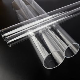 1pc 50 cm longueur OD 16 ~ 63 mm tube de tuyau acrylique transparent accessoires aquarium accessoires de pêche en plexiglas d'alimentation en eau