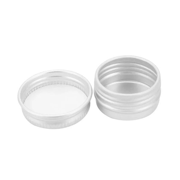 1PC 5G 10G 15G 30G 50G 100G Boîte à étain en aluminium Boîte de rangement vide en métal Small Cosmetic Face Eye Crème Crème Balm Emballage