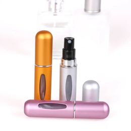 1PC 5 ml Portable Mini Rechargeable Perfume Bottle With Spray Scent Pump Voyage Vaits Conthets Cosmetic Conteneurs Spray Atomizer Bottle