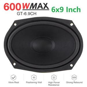 1pc 600W voiture coaxiale Ser porte de véhicule Auto Audio musique stéréo gamme complète fréquence Hifi haut-parleur 2 Types en option 240126