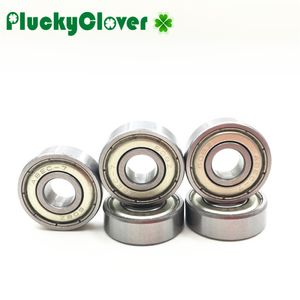 1pc 608 Poulage argent doré vert rouge pour le patin à rouleaux en ligne Skate Freestyle Slalom Skate Long Fish Mini Drift Board Wheel