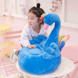 1 pc 60 cm schattige cartoon kinderstoel pluche stoel baby nest slaapbed